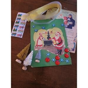 Upcycled Storybook Santa Wonder Book Craft Kit